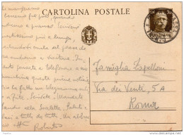 1936 CARTOLINA  CON ANNULLO PERA DI FASSA TRENTO - Entiers Postaux