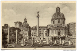 1933 CARTOLINA - ROMA FORO TRAIANO - Other Monuments & Buildings