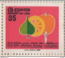 Sri Lanka - 1980 - 60th Anniv Of All Ceylon Buddhist Congress. - MNH. ( Condition As Per Scan ) ( OL 05/07/2021) - Sri Lanka (Ceilán) (1948-...)