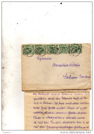 1910    LETTERA CON ANNULLO BASSANO VICENZA - Marcophilie