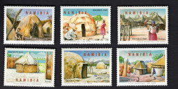 2031344024 2008 SCOTT 1152A 1152F (XX) POSTFRIS MINT NEVER HINGED -  TRADITIONAL HOUSES - Namibie (1990- ...)