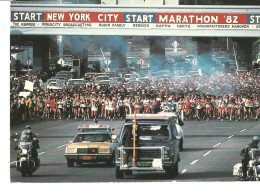 MARATHON De NEW YORK (Etats Unis) - 1982 - Départ Sur Le Verrazano Bridge - Atletiek