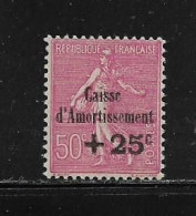 FRANCE  ( FR2  - 168  )   1929  N° YVERT ET TELLIER    N°  254    N** - Nuevos