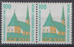 Berlin Mi.Nr.834A /834A - Wallfahrtskapelle Altöttingen Waagerechtes Paar - Unused Stamps