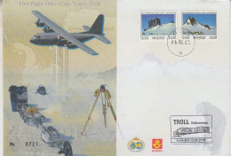 Norway First Flight Oslo - Cape Town - Troll (Antarctica) Ca Oslo 06.02.2005 - Polare Flüge