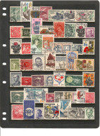 CZECHOSLOVAKIA   50 DIFFERENT USED (STOCK SHEET NOT INCLUDED) (CONDITION PER SCAN) (Per50-16) - Collections, Lots & Séries