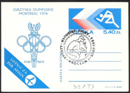 Polonia/Poland/Pologne: Intero, Stationery, Entier - Sommer 1976: Montreal