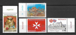Monaco 2024 - Malte - Bouquets - Poulpe - Mayenne  ** - Unused Stamps