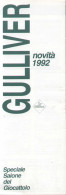 Catalogue Edizioni GULLLIVER Novità 1992 Speciale Salone Del Giocattolo - En Italien - Unclassified