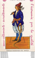 Carte Publicitaire Petit- Bateau Uniforme- Epoque Révolutionnaire 1792- Matelot ... - Guerre