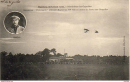 D35  RENNES AVIATION 1910 Aérodrome Des Gayeulles  Garros Sur Demoiselle Au Dessus Du Stand - Rennes