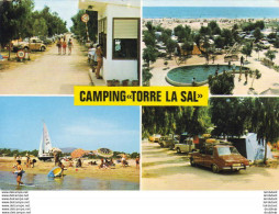 ESPAGNE  RIBERA DE CABANES : Camping Torre La Sal ............. Multivue    Avec Renault R12 - Castellón