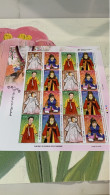 Korea Stamp MNH 2021 4 Sets National Fashion The Style Of The Hanbok - Korea (Zuid)