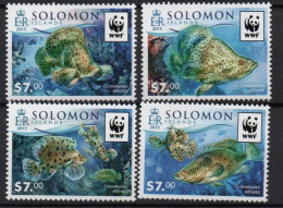 Solomon Islands    Espèces Menacées- Endangered Animals 2015 WWF  XXX - Salomoninseln (Salomonen 1978-...)