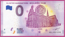 0-Euro XELJ 2019-1  KLOSTER MARIENSTERN - MÜHLBERG / ELBE - Essais Privés / Non-officiels