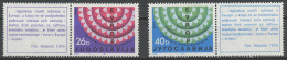 Yougoslavie - Jugoslawien - Yugoslavia 1984 Y&T N°1951+V à 1952+V - Michel N°2071+ZF à 2072+ZF *** - EUROPA - Unused Stamps