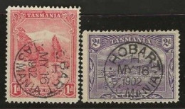 Tasmania       .   SG    .  238/239    .   O      .     Cancelled - Used Stamps