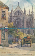 R002357 Selby Abbey. F. Hutchinson. Artist - Monde