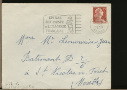 FRANCIA FRANCE -  EPINAL - MUSEE De L'IMAGERIE FRANCAISE - Mechanical Postmarks (Other)