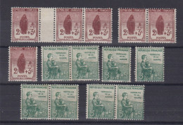 Orphelins - N° 148 X 6 * Et 149 X 8 * - Cote : 290 € - Unused Stamps