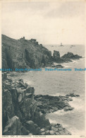 R002372 Lands End And Longships Lighthouse. Photochrom. No 43715 - Monde