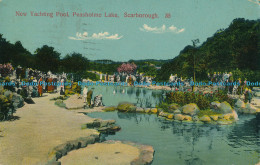 R002381 New Yachting Pool. Peasholme Lake. Scarborough. 1927 - Monde