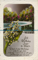 R002794 Greeting Postcard. All Birthday Joys Be Yours. Lake. RP. 1932 - Monde