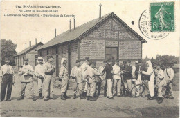 SAINT AUBIN Du CORMIER   Camp De La Lande D'Ouée   L'Arrivée Du Vaguemestre Distribution Du Courrier - Autres & Non Classés