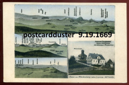 Germany Mückenberg / Czechia Komáří Hůrka. Böhmische Erzgebirge 1910s Restaurant. Old Postcard (h3367) - Boehmen Und Maehren