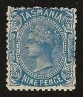 Tasmania       .   SG    .  256    .   *     .     Mint-hinged - Nuevos