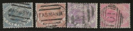 Tasmania       .   SG    .  F 26/29    .   O      .     Cancelled - Used Stamps