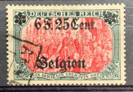 België, 1916, OC25, Gestempeld, OBP 100€ - OC1/25 Generalgouvernement 