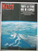 Paris Match N°876 22 Janvier 1966 Toute La Terre Vue De L'espace - Testi Generali