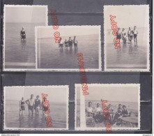 Fixe Fos Sur Mer Septembre 1932 Ensemble 5 Photos - Lieux