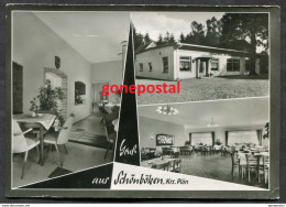 Germany 1960s Gruss Aus Schönböken Bei Plön. Bauernstube, Restaurant. Real Photo Postcard (h3066) - Plön