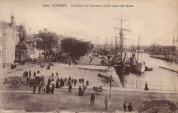 56 , Cpa LORIENT , 1946 , Le Bassin De Commerce Et Le Cours Des Quais (15165.V.24) - Lorient