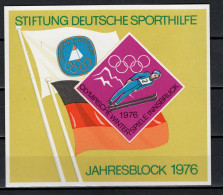 Germany 1976 Olympic Games Innsbruck Vignette MNH - Inverno1976: Innsbruck