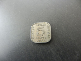 Ceylon 5 Cents 1926 - Sri Lanka (Ceylon)