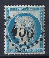 FRANCE Classique, B Obl. GC Des Villes Sur TP Isolés: GC 456 (Besançon,1) Sur Y&T 60C - 1871-1875 Ceres