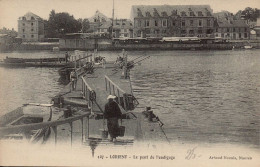 56 , Cpa LORIENT , 127 , Le Pont De L'Endigage (15167.V.24) - Lorient