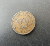 Uganda 10 Cents 1966 - Uganda