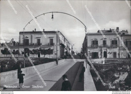 Au373  Cartolina Massafra Corso Umberto Provincia Di Taranto - Taranto