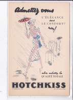 PUBLICITE : Hotchkiss (illustrée Par Jacquelin) - Très Bon état - Werbepostkarten