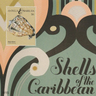 Antigua And Barbuda 2011 - Fauna , Molluscs , Block , Perforated, MNH , Mi.Bl.683 - Antigua En Barbuda (1981-...)