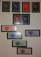 VINHETAS POSTAIS - OBRAS SOCIAIS DOS C.T.T  (1952 E 1961) SÉRIES COMPLETAS - Unused Stamps