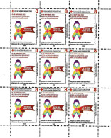 NMK 2022-ZZ1 RED CROSS AGAINST CANCRO, NORTH MACEDONIA, MS MNH - Nordmazedonien