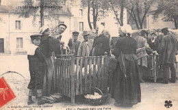Les CEVENNES (Ardèche) Pittoresques - Paysans Dans Une Foire Aux Cochons - Porcs - Voyagé 1907 (2 Scans) - Other & Unclassified