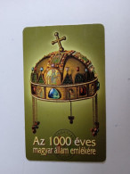 D203035  Pocket Calendar  Hungary  - Holy Crown - Független  Kisgazda Párt 2000 - Small : 1991-00