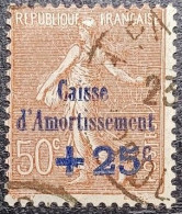 FRANCE Y&T N°250 Caisse D'amortissement. Cachet De Paris. - 1927-31 Caisse D'Amortissement