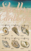 Antigua And Barbuda 2011 - Fauna , Molluscs , Block 6 Stamps , Perforated, MNH , Mi.4912-4917 - Antigua En Barbuda (1981-...)